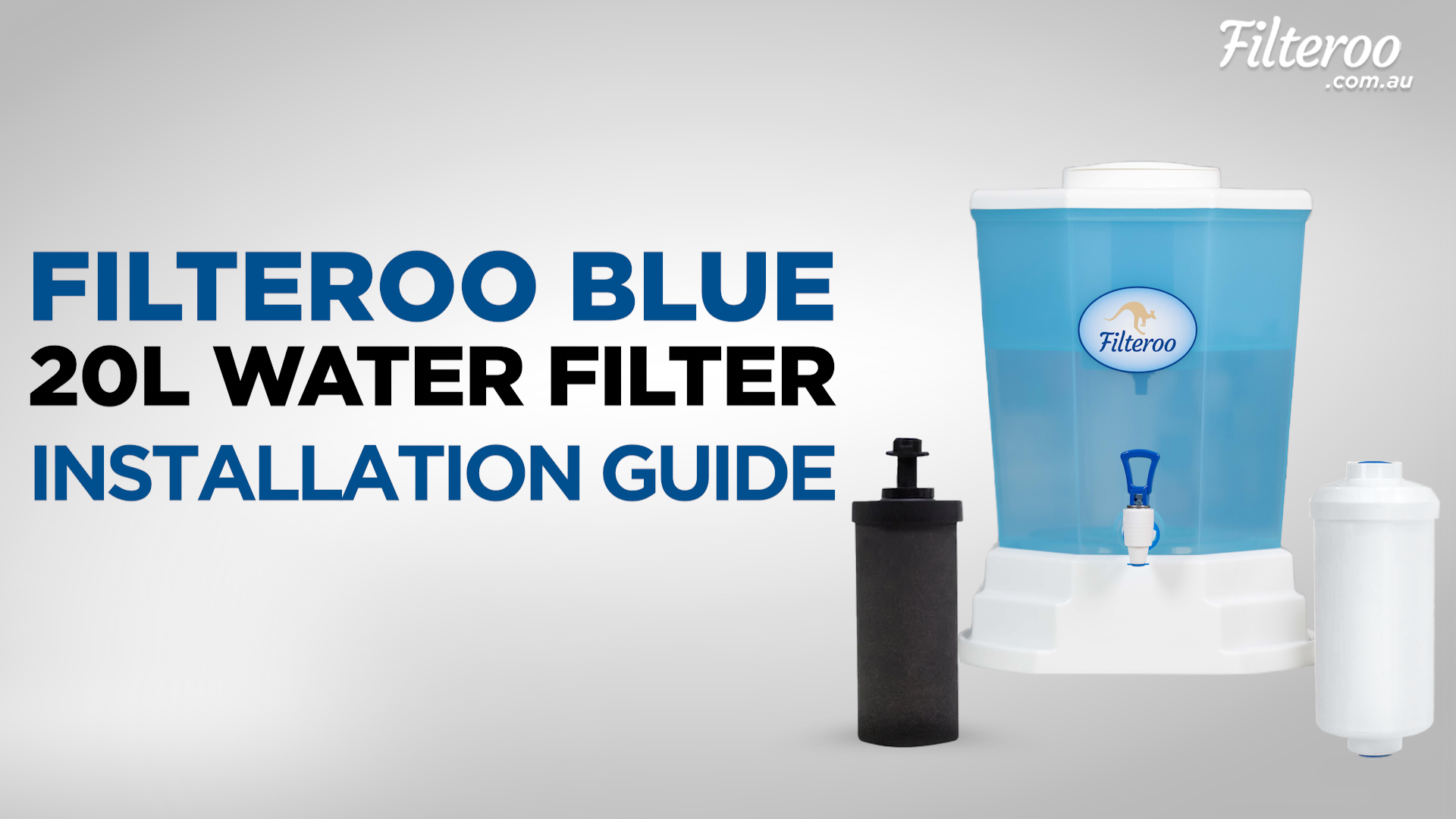 Filteroo® Blue with fluoride reduction cartridge
