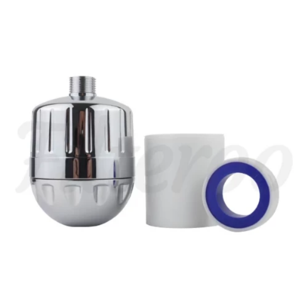Deluxe Chrome Shower Filter1