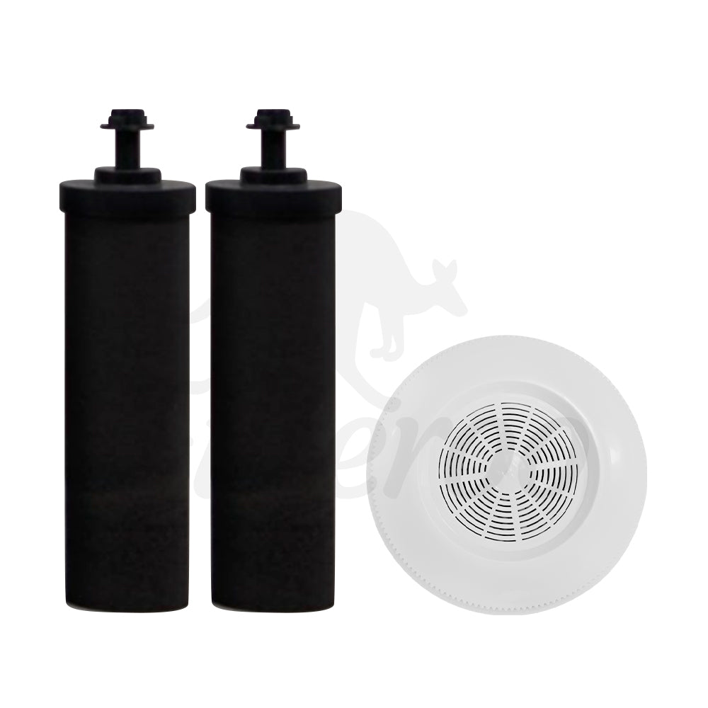 Filteroo® 8” Stainless Steel Gravity Water Filter Cartridge Pack1