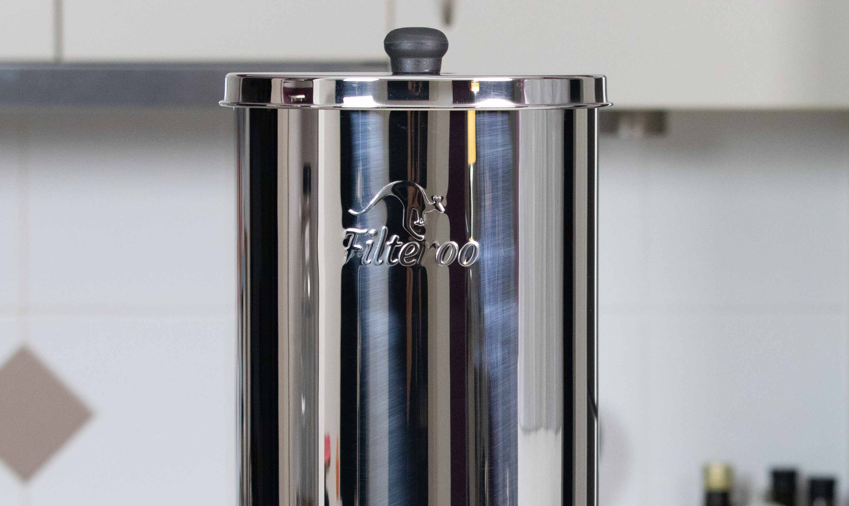 Filteroo® Superoo Stainless Steel Gravity Water Filter with Grander Revitalised Structured Water Energy