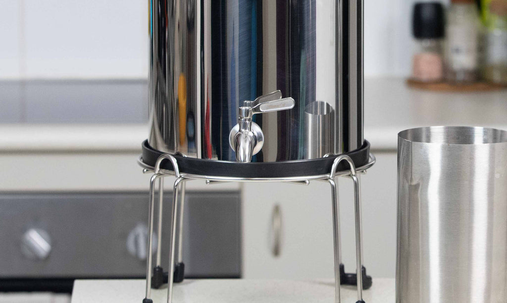 Grander Filter Filteroo® Superoo 12L, 16L, & 20L Stainless Steel Gravity Water Filter