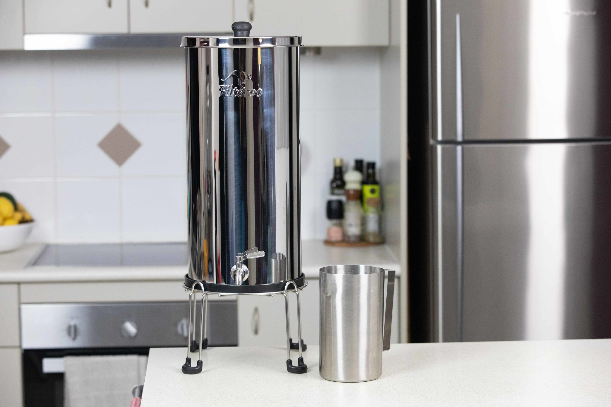 Filteroo® Superoo 16L Stainless Steel Gravity Water Filter