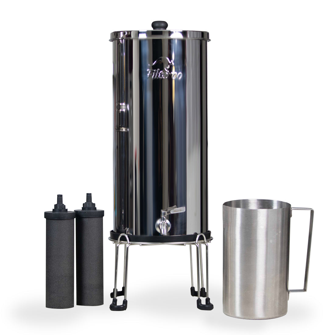 Filteroo® Superoo 16L Stainless Steel Gravity Water Filter - Wholesale