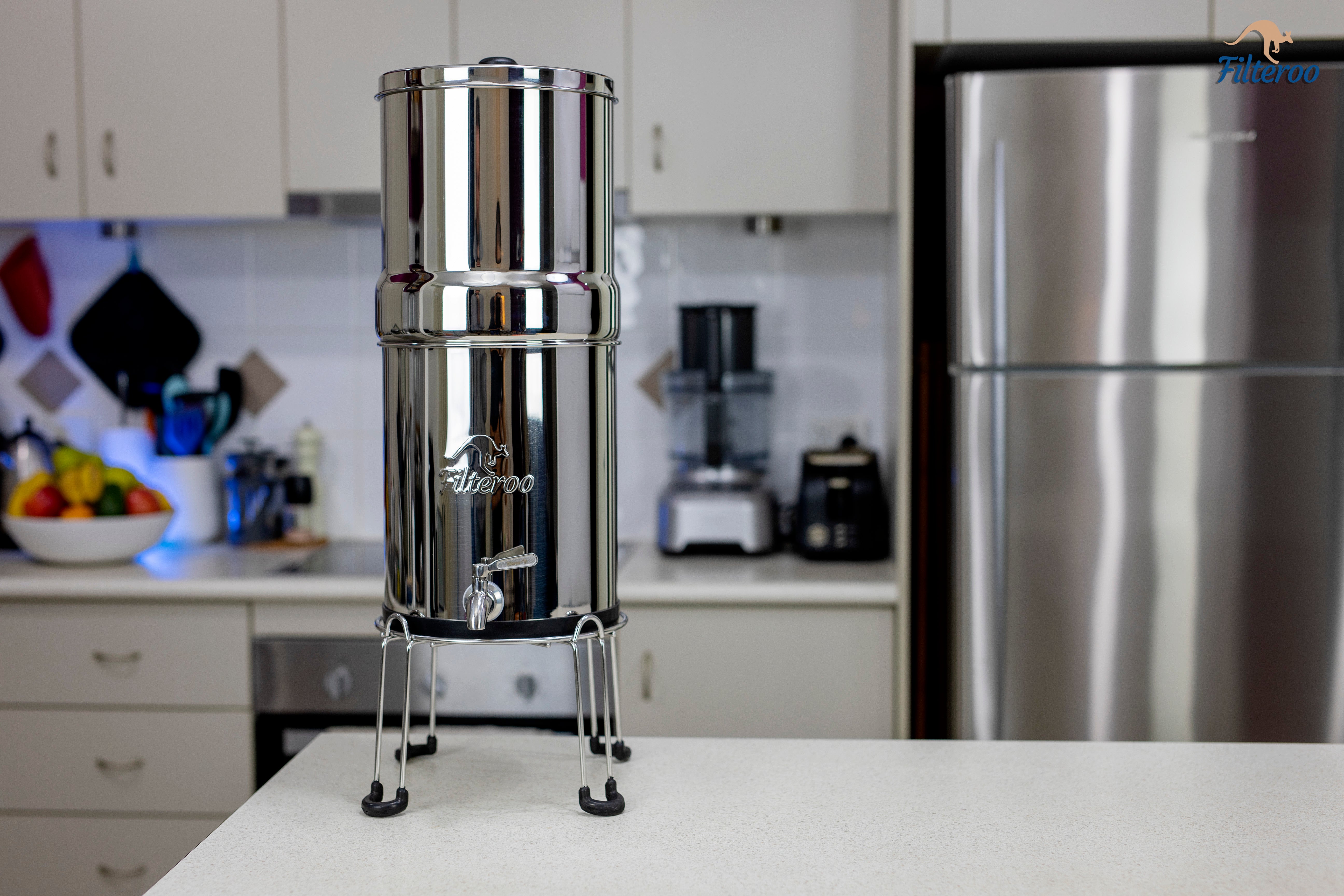 Filteroo® Stainless Steel Gravity Water Filter