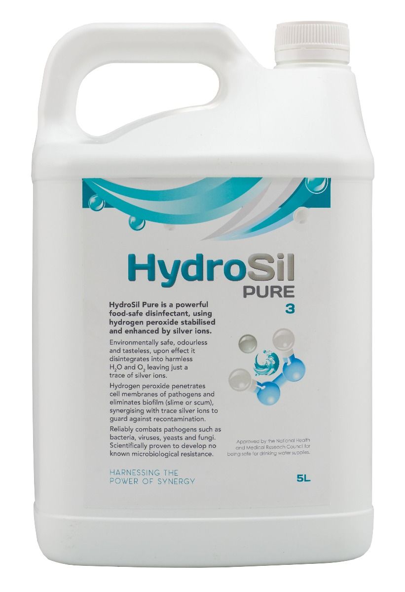 HydroSil-Pure 3% Hydrogen Peroxide All Purpose Disinfectant with Silver